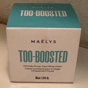 NIB TOO-BOOSTED Clinically Proven Face Filling Cream -full size/ sealed and new